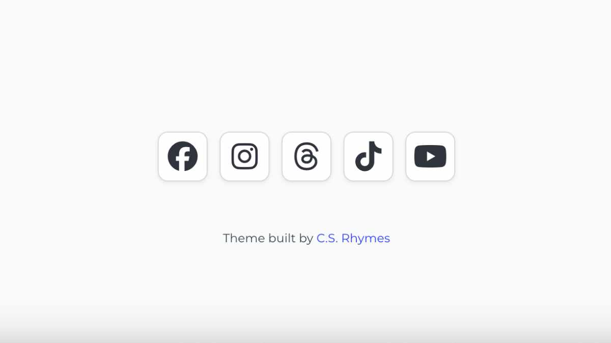 Adding social icons to the Bulma Clean Theme footer